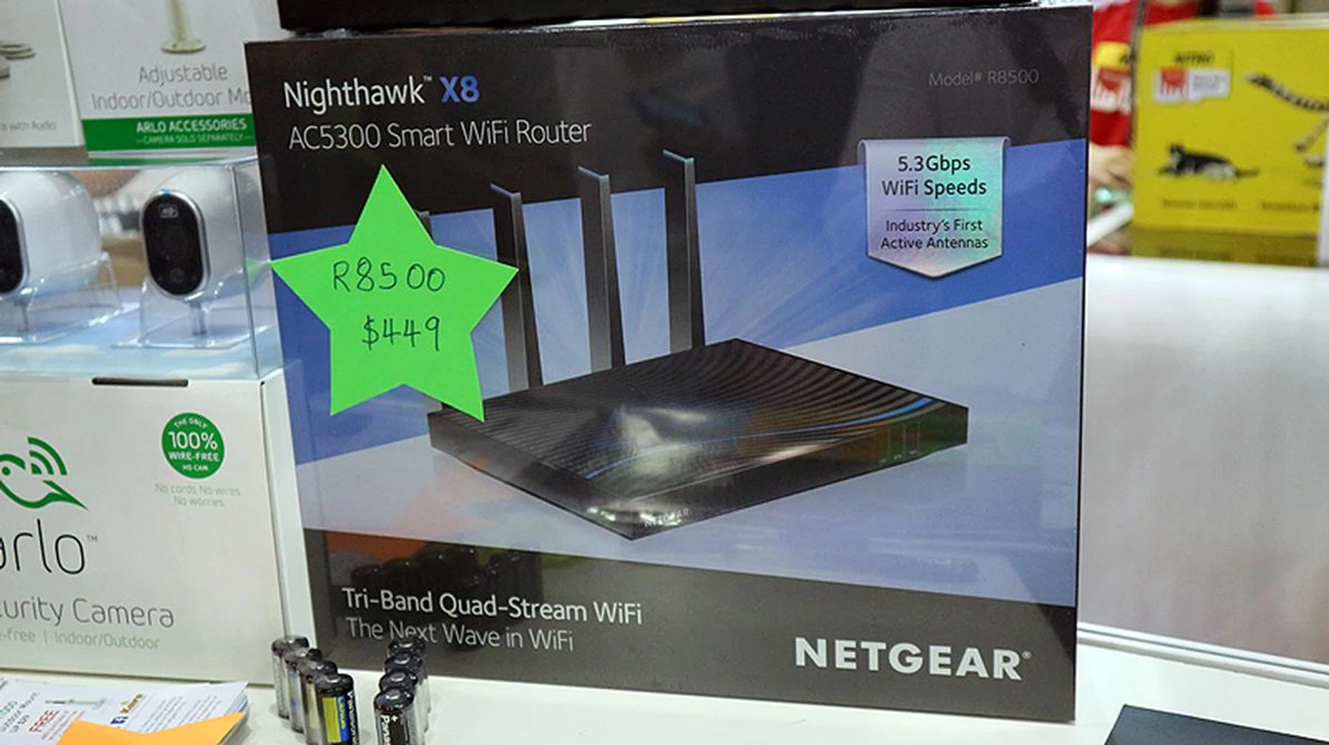 The Nighthawk X8 is an AC5300-class router that offers a staggering 6 Gigabit Ethernet LAN ports. Two of these ports even support port aggregation, allowing users to create a single super-fast connection. At S$449 (U.P. S$659), we’d say this is a pretty sweet deal to grab. Find it at Expo Hall 6, Booth 6000C.