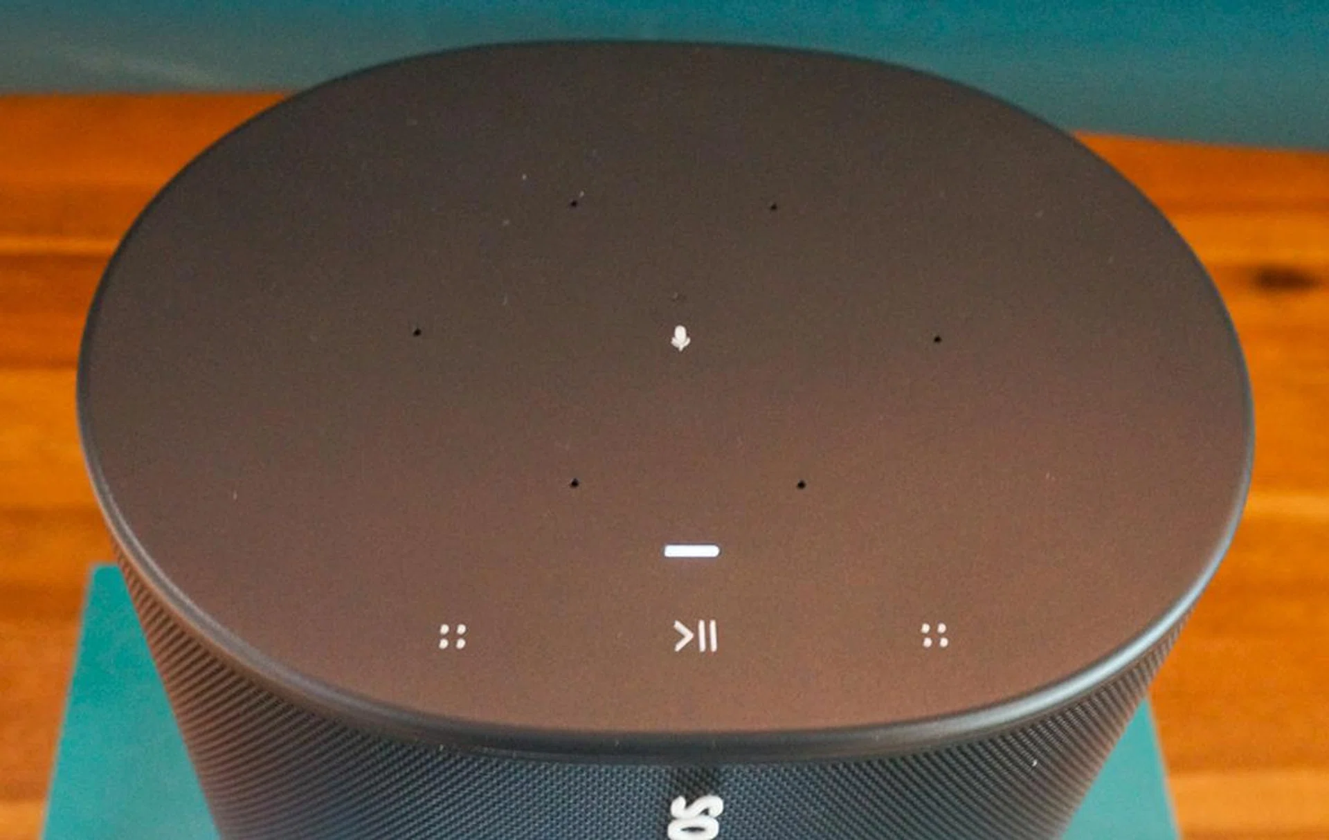 As usual for Sonos, you'll get touch controls on top of the speaker.