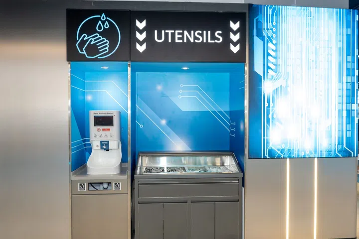 Kopitiam hygience and convenience priority.