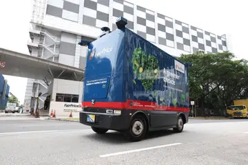 Fairprice Group self-driving vehicle