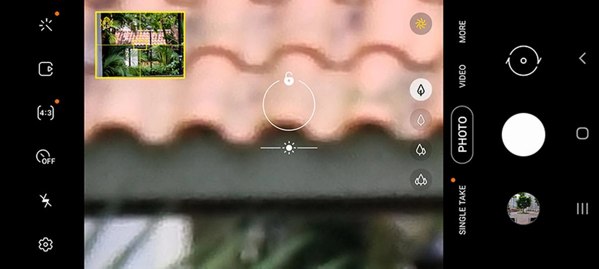 The new Zoom Lock feature inside Space Zoom.
