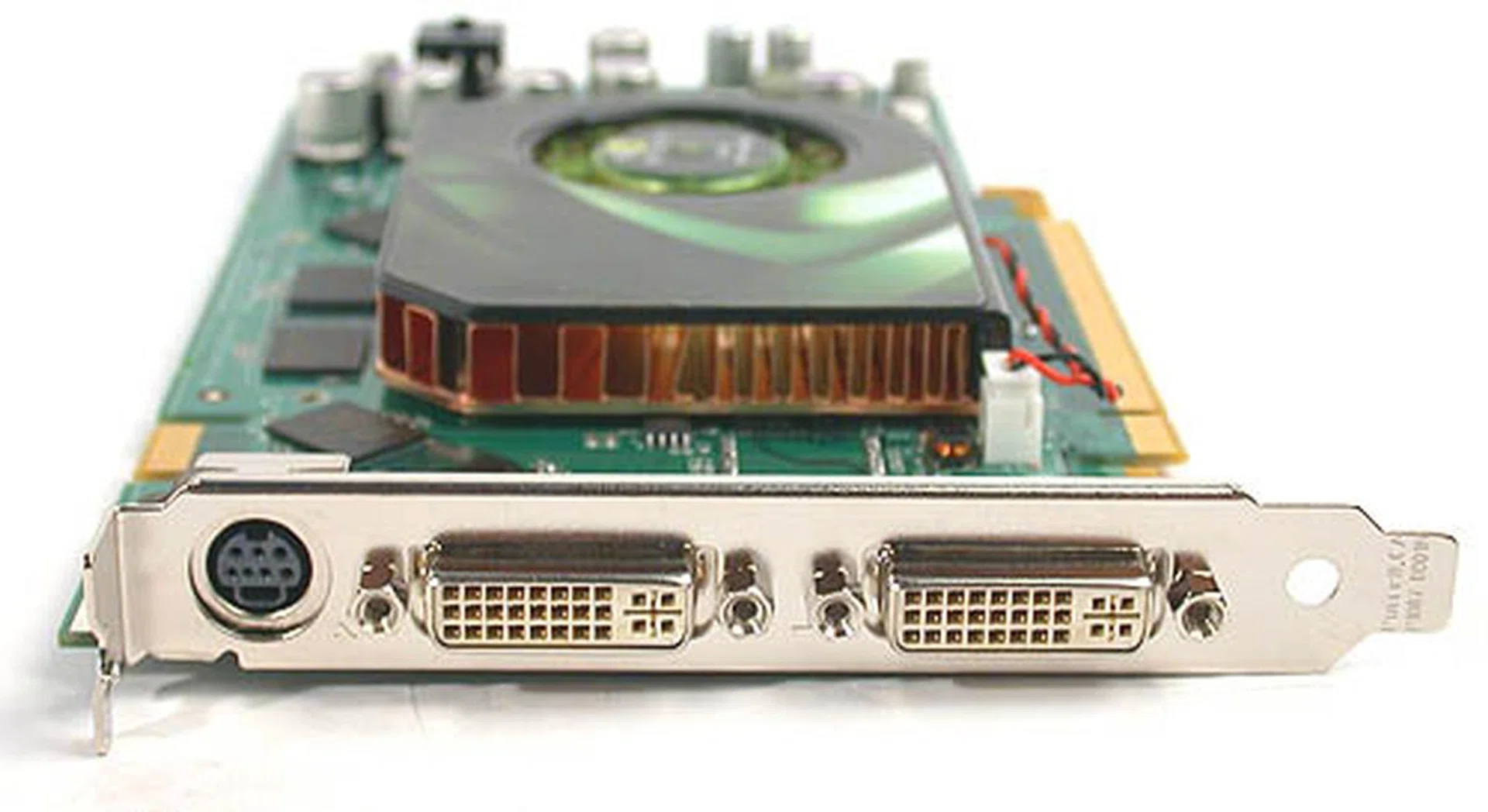 No HDCP for these DVI-I outputs. NVIDIA has left it to vendors the choice of integrating HDCP support for the GeForce 7900 GS.