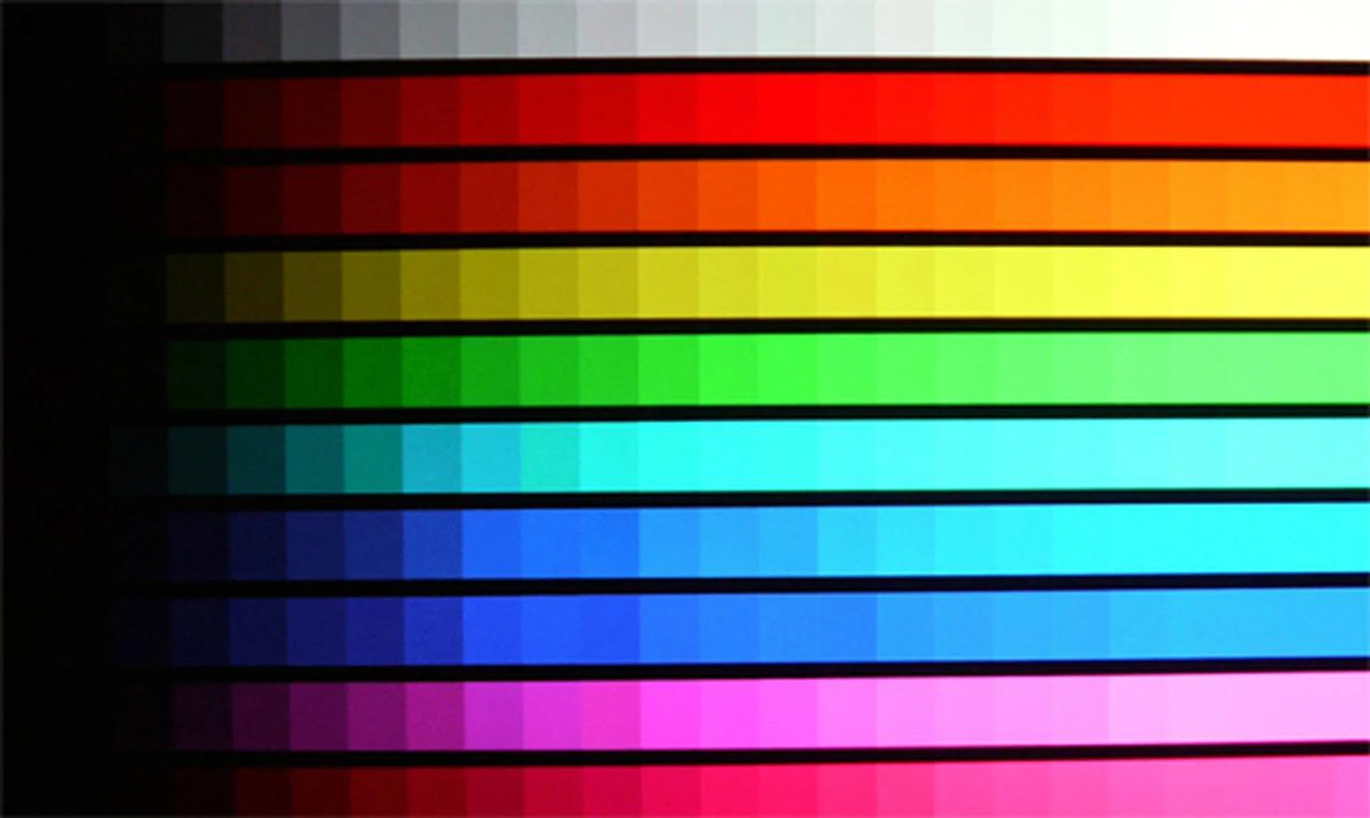 This image might not do the panel justice, since the camera perceives images differently from our naked eye, but color gradations were   largely consistent on this TV based on what we can see. Colors were closely replicated as well.