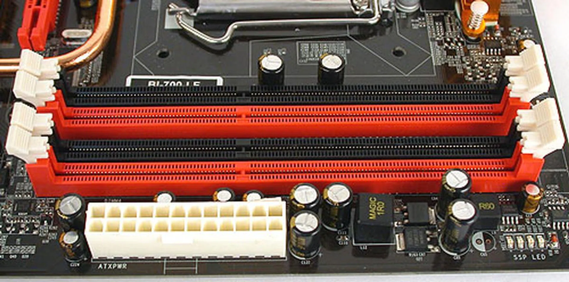 It's not exactly plain vanilla for the Jetway. It does have support for PATA devices and a floppy drive.