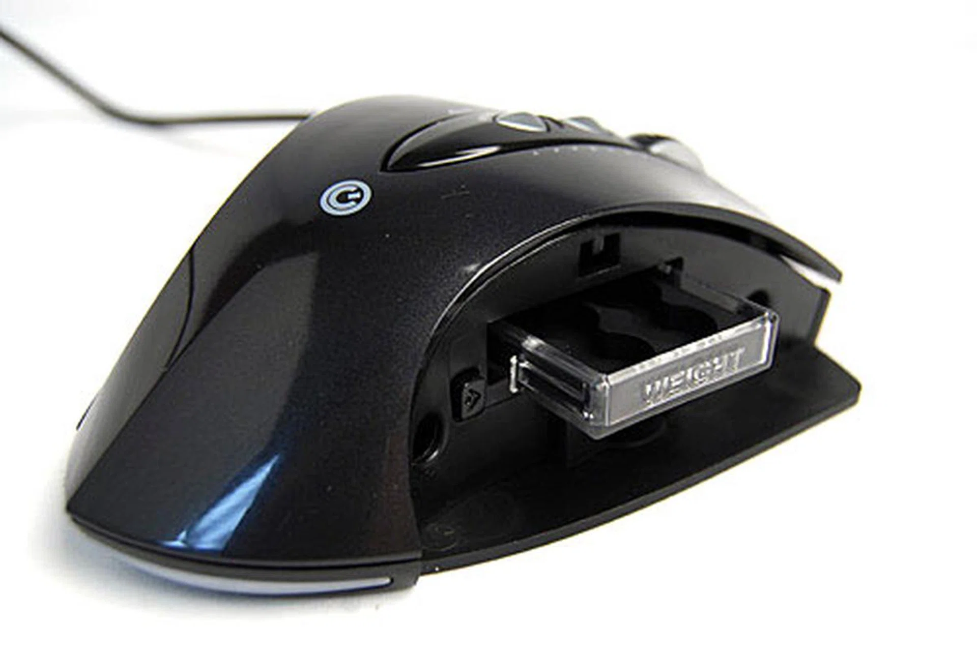 Additional weights can be installed behind the G11's changeable side grips.