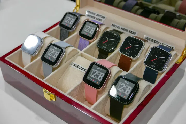 Fitbit offers a range of straps for the Versa, including leather, metal, woven and sport bands.