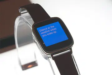 The ASUS Zenwatch will be available at the end of December.