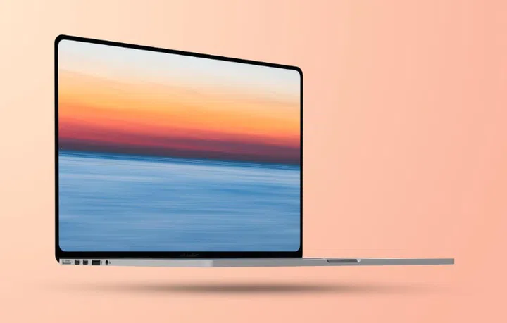 A render of the rumoured redesigned MacBook Pro. (Image source: MacRumors)