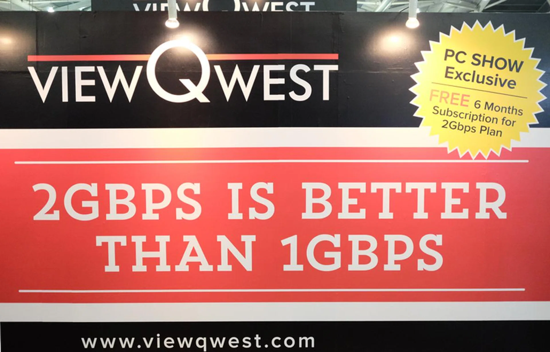 ViewQwest is offering its super fast 2Gbps Fibre Broadband plan with the first six months free of charge. After that, you'll be paying $89.95/month for the next 18 months (effective price: $68/month, factoring in free 6 months). 