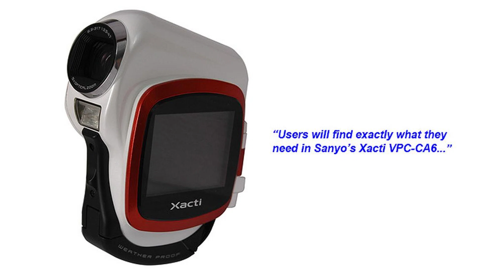 First Looks: Sanyo Xacti VPC-CA6 | HardwareZone Singapore