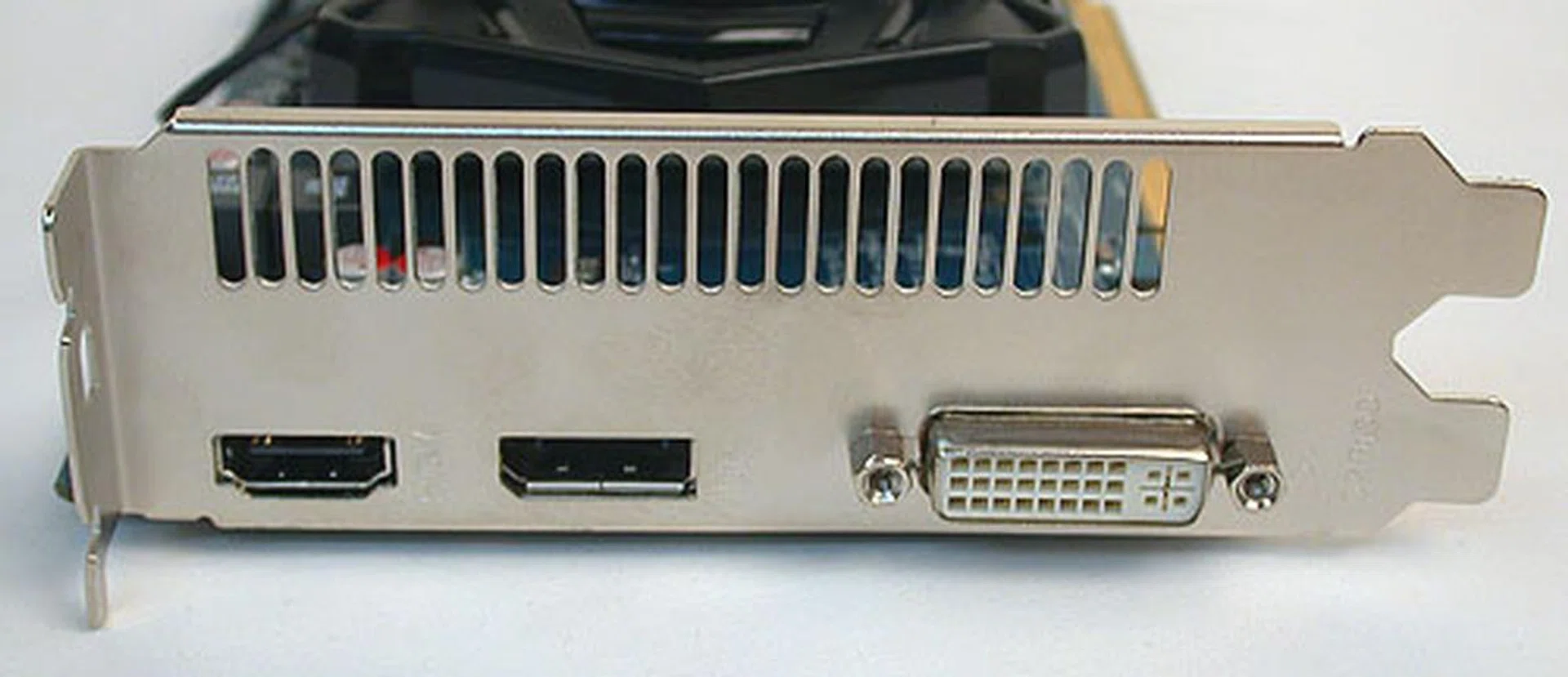 All the display outputs that you would need - DisplayPort 1.2, HDMI 1.4a and a dual-link DVI output.