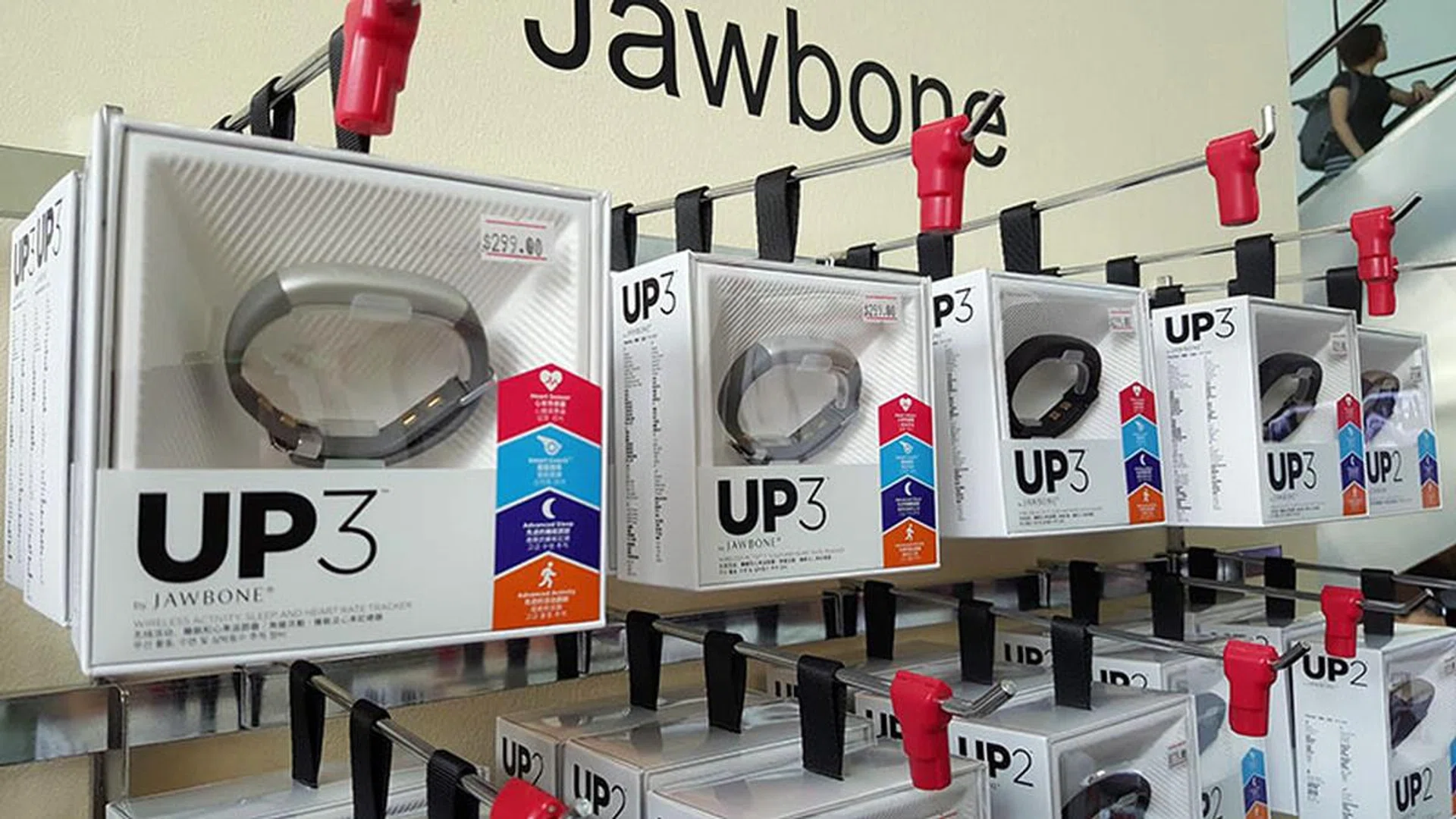 Jawbone's Up3 is an activity tracker that can also track your sleep and heart-rate. Its usual price is S$309, but at Comex it's going at S$299.
