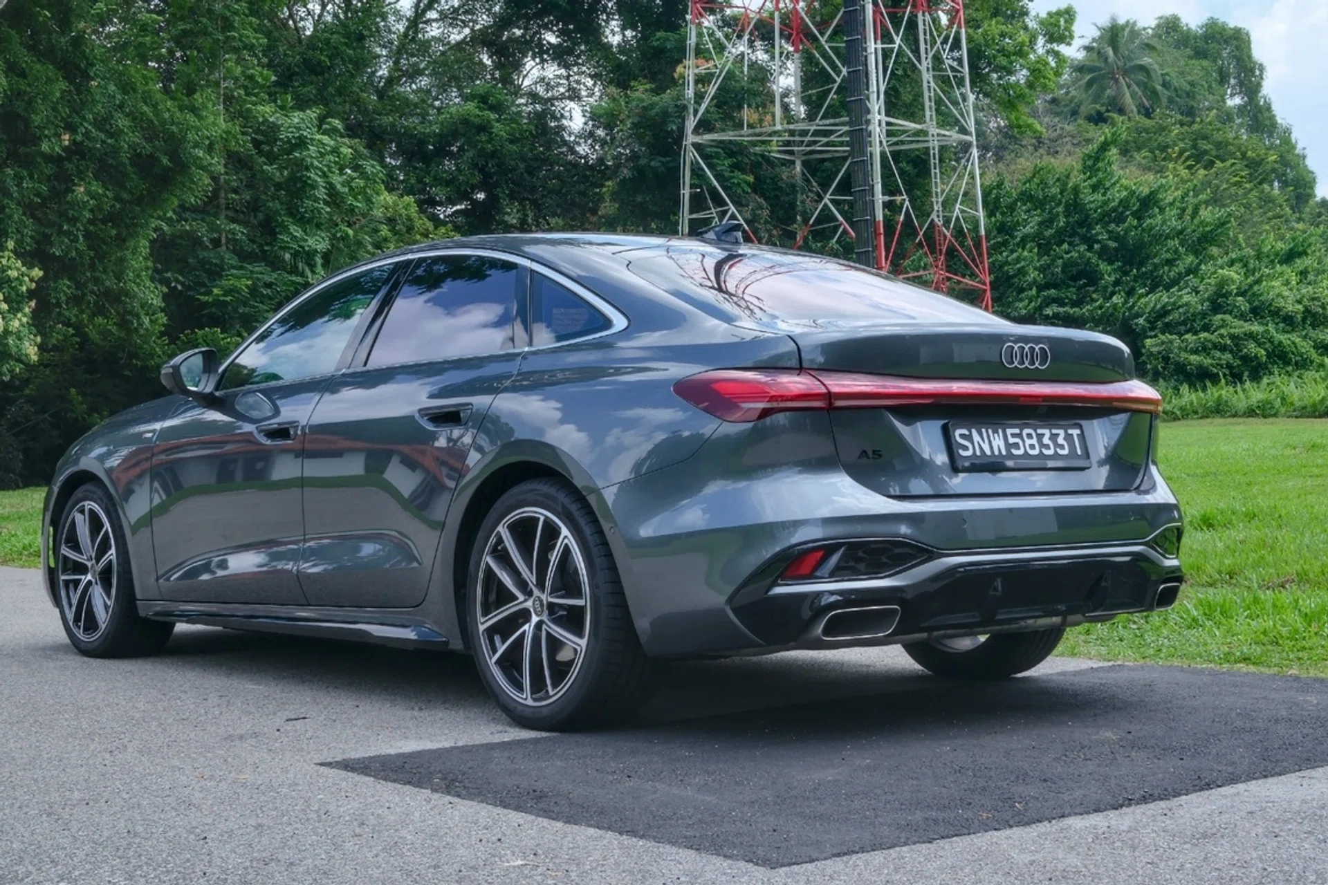 Audi A5 rear quarters