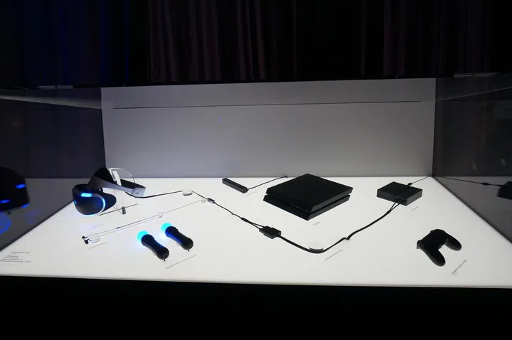 PlayStation VR at GDC 2016. Image credit: moguravr.com