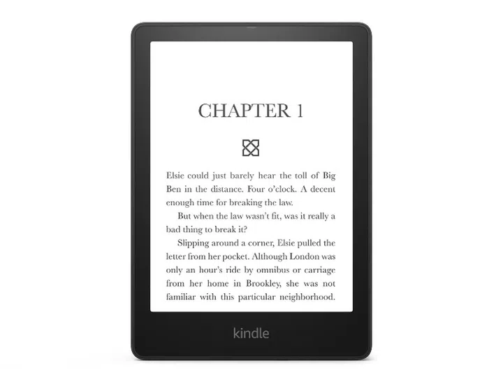 The newest Kindle Paperwhite has a larger 6.8-inch display. (Image source: Amazon)