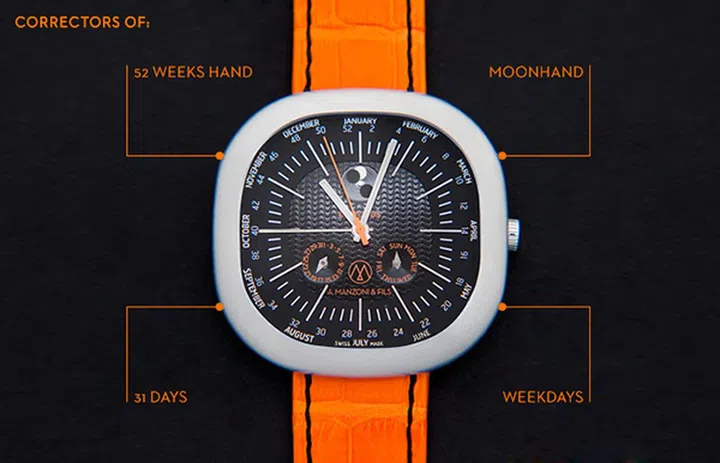 The Canopus timepiece is one of the most extravagant watches on Kickstarter. To get a piece, backers need to commit $5000.