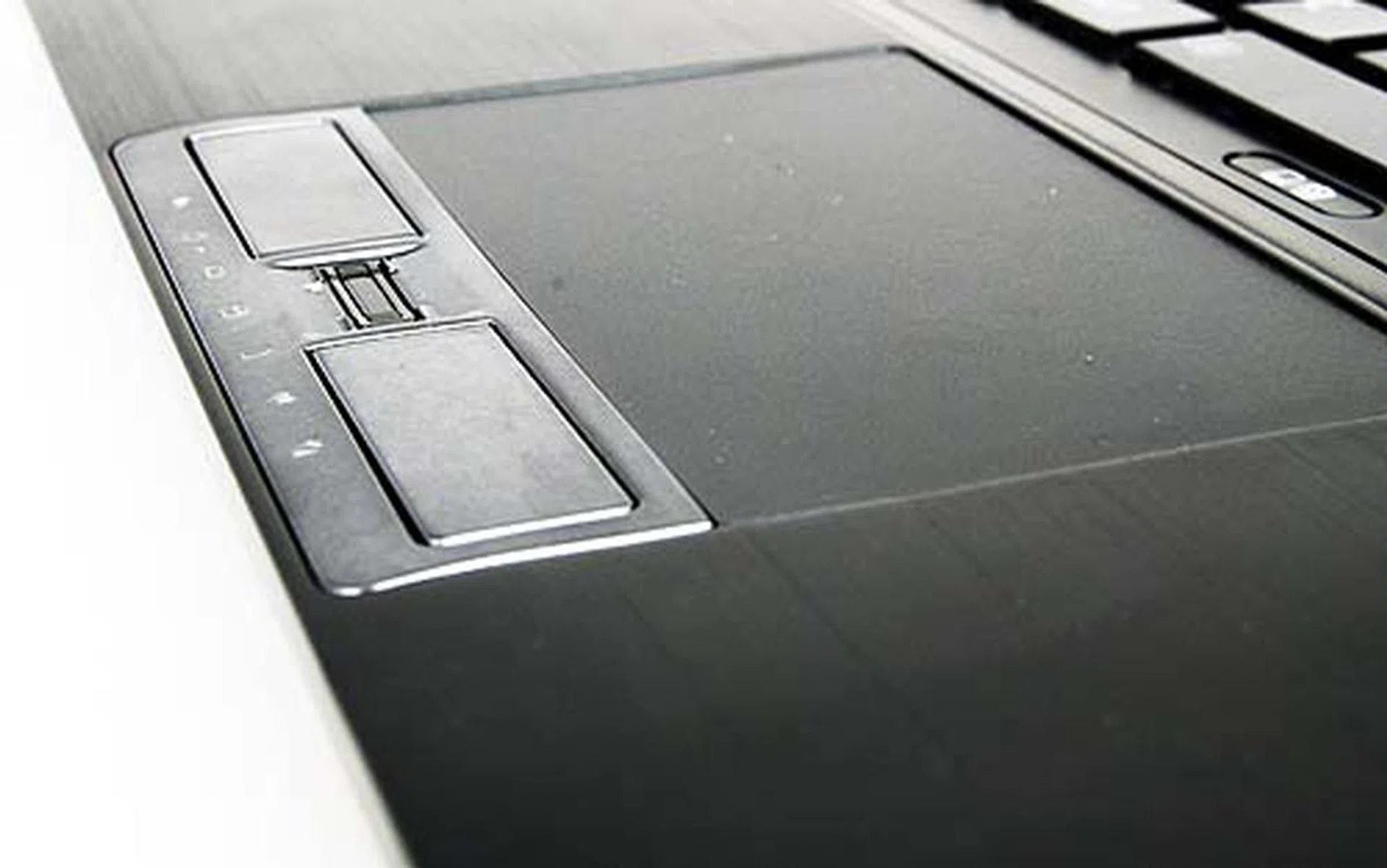 The trackpad is actually quite decent compared to some of our experiences with previous Toshiba notebooks.