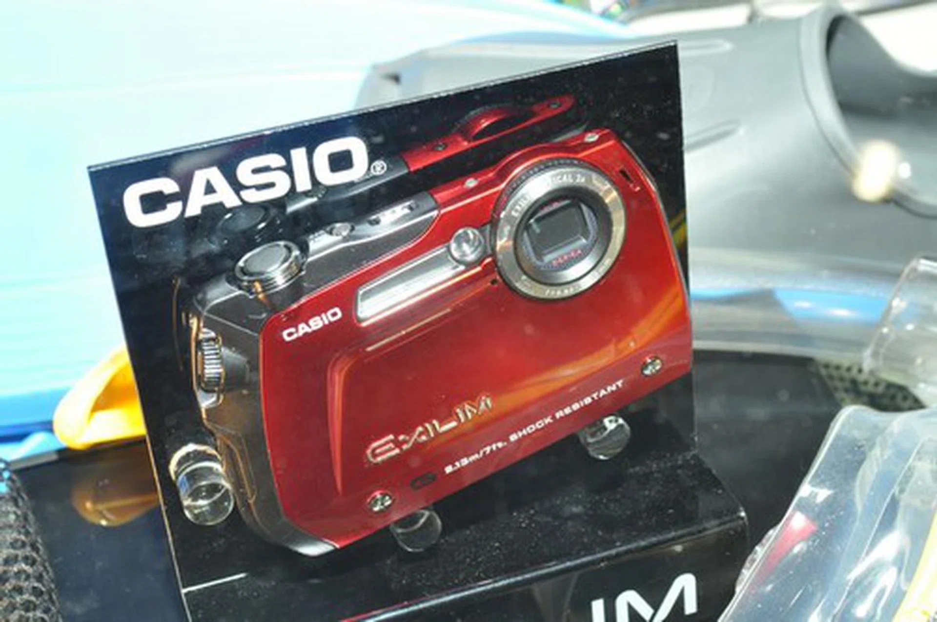 Looking for something tougher? The Casio EX-G1 is shock resistant, dustproof, waterproof, freezeproof, and going for $449 instead of the usual $549.