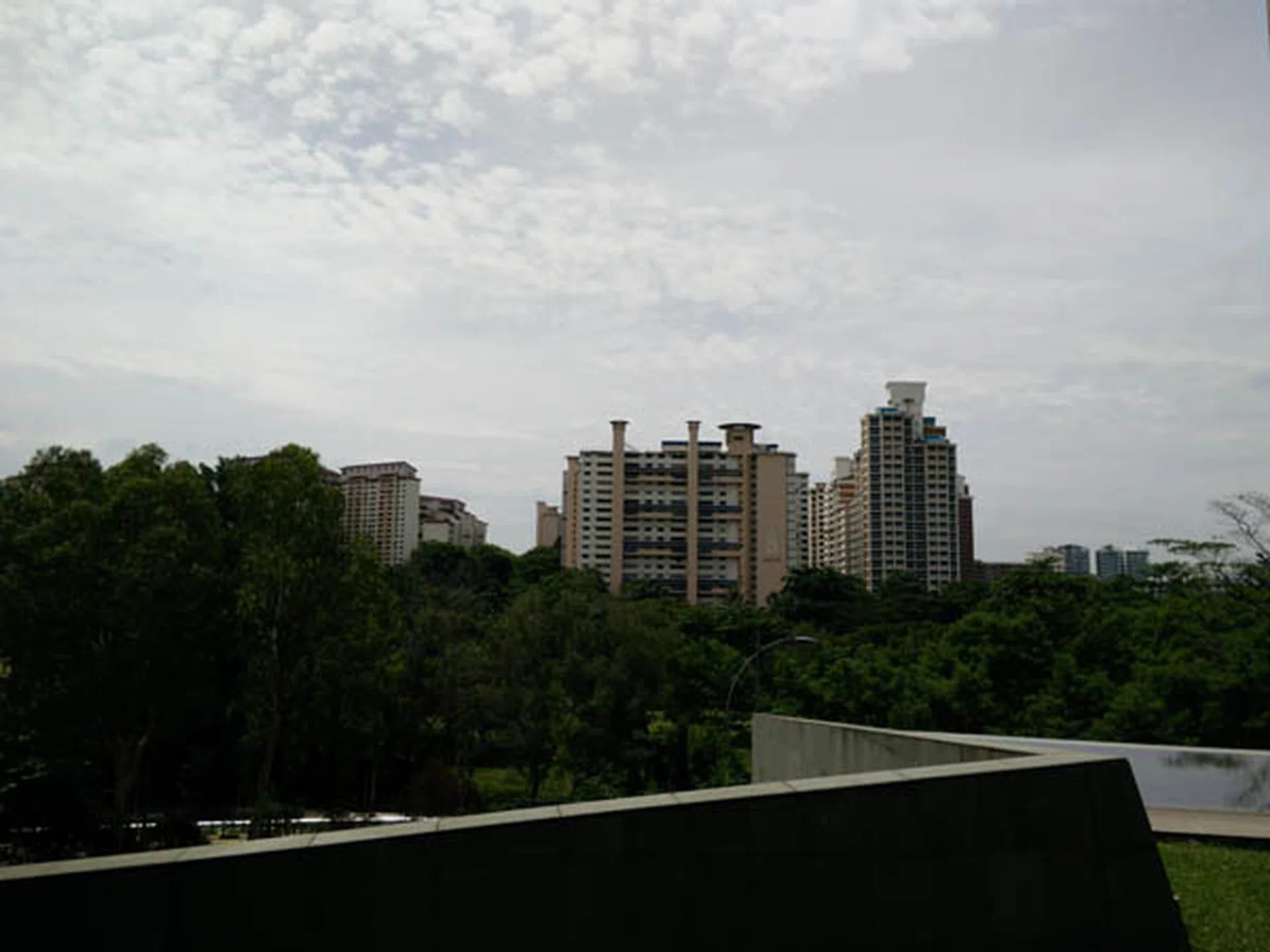 This is what you typically capture on a photo without any digital zoom.