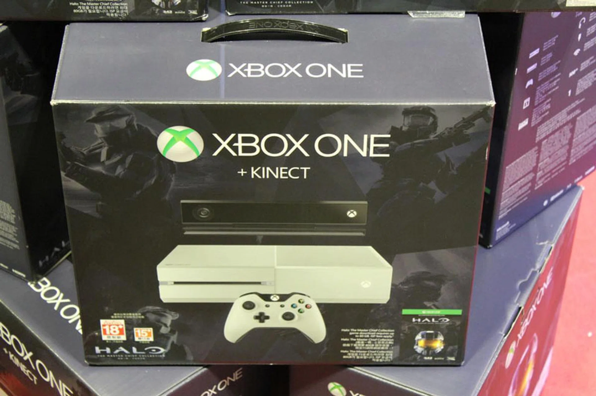 Microsoft has two Xbox One bundles (the other has Assassin's Creed IV and Unity), but the Halo: Master Chief Collection bundle is the better deal. The MCC has all the main Halo games, the Ridley Scott directed Halo: Nightfall short and comes with a Xbox One with Kinect, plus an extra controller and a $100 Capitaland voucher if bought at the IT Show. It retails for $739.