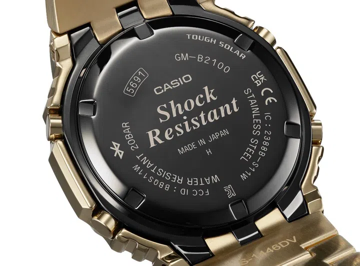 Interestingly, it's one of the handful of G-Shocks that's made in Japan. (Image source: Casio)