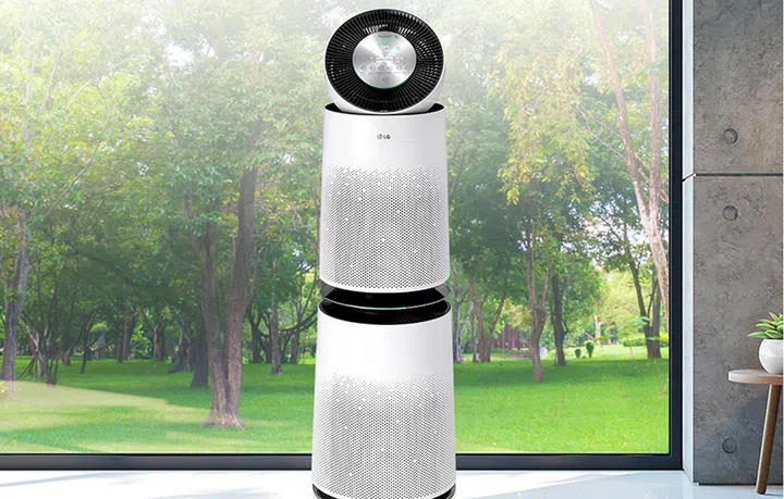 LG PuriCare 360-degree Double air purifier.