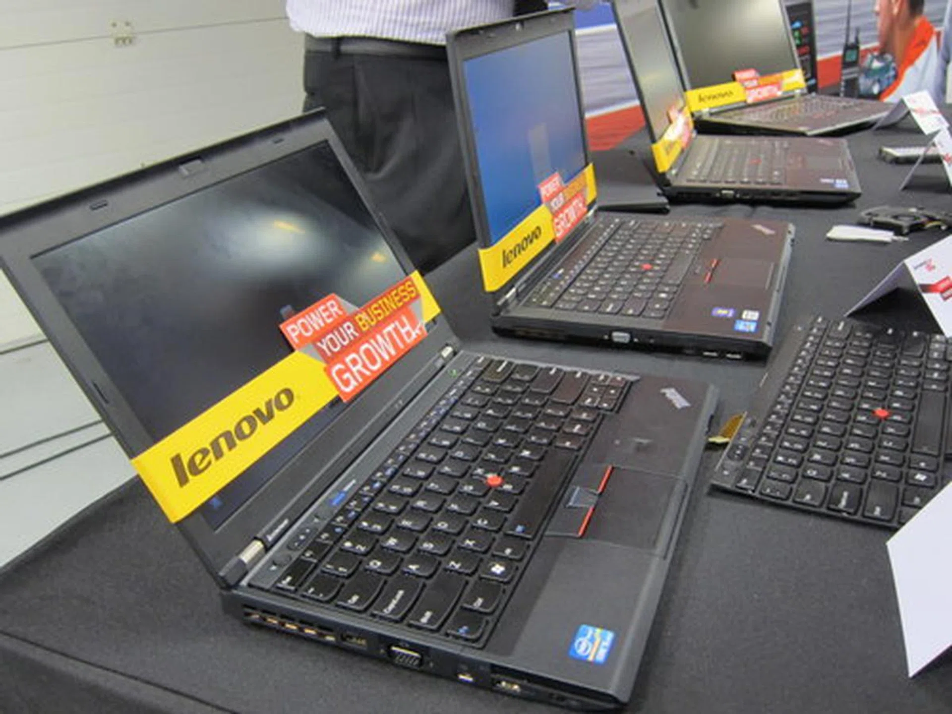 The bread and butter of Lenovo's business - ThinkPads. There haven't been any extreme makeovers here, but internal components like the fan and build materials have been enhanced.