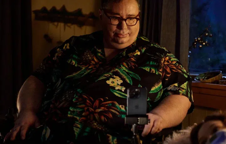 Tristram Ingham managed to preserve his voice with iPhone and iOS 17's Personal Voice feature. <br>Image source: Apple