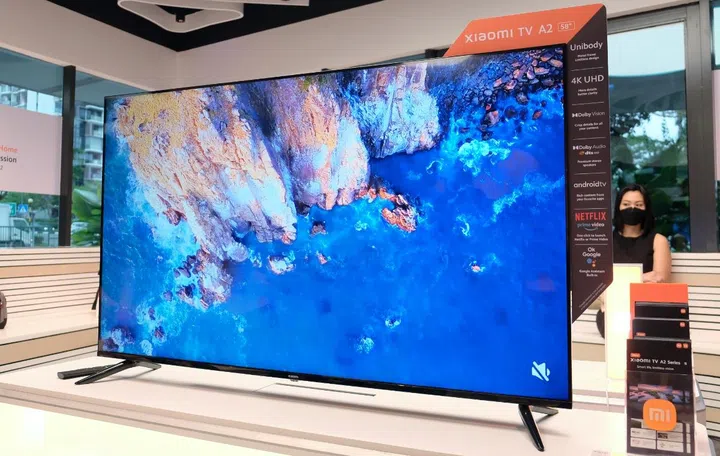 The Xiaomi A2 TV is available in three sizes: 32, 43, and 58 inches.