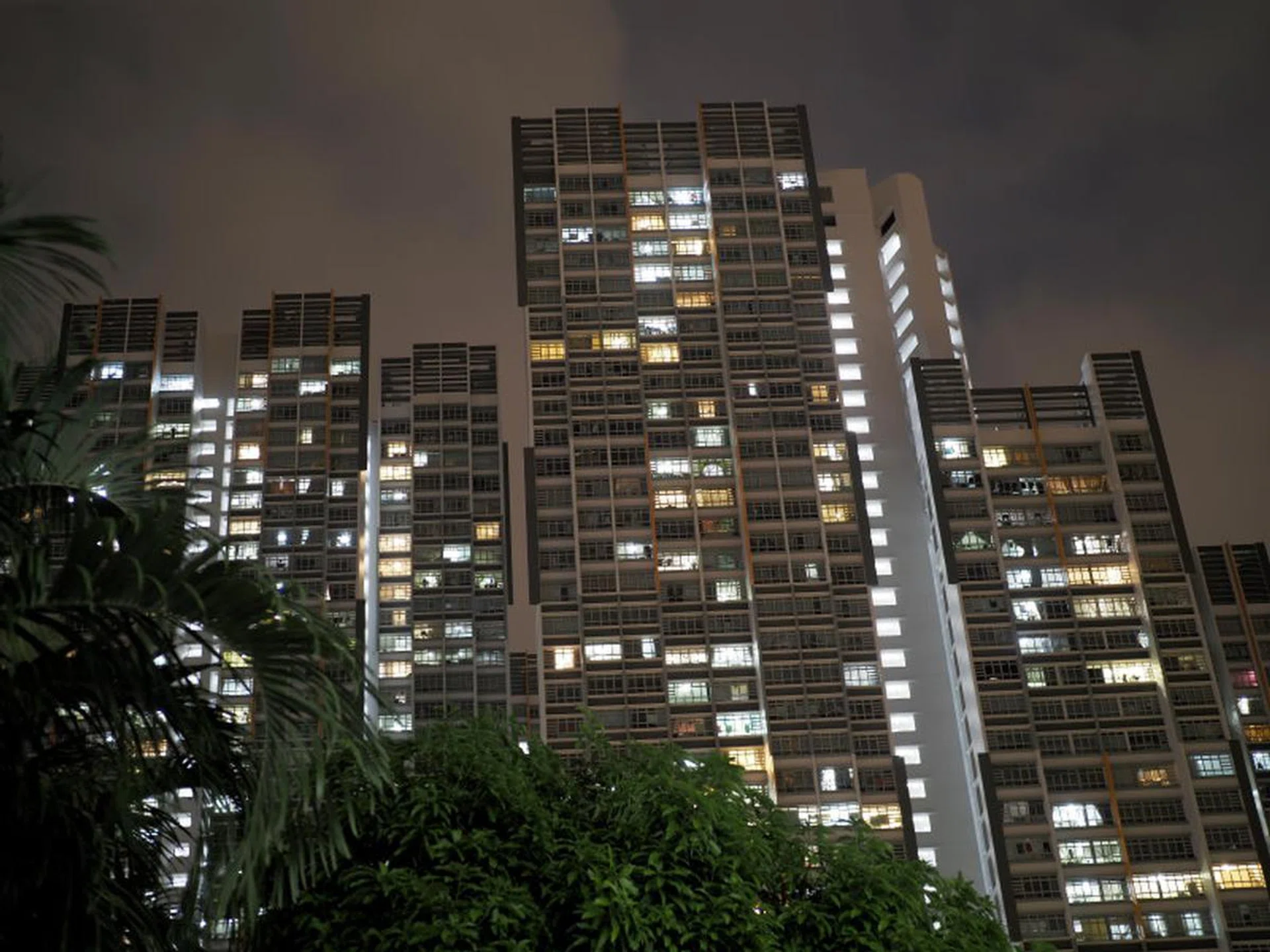 A handheld night shot using the Hi-Res mode of Olympus OM-D E-M1 Mark III with 25mm f/1.2 lens. (Image: Trevor Tan/ST)