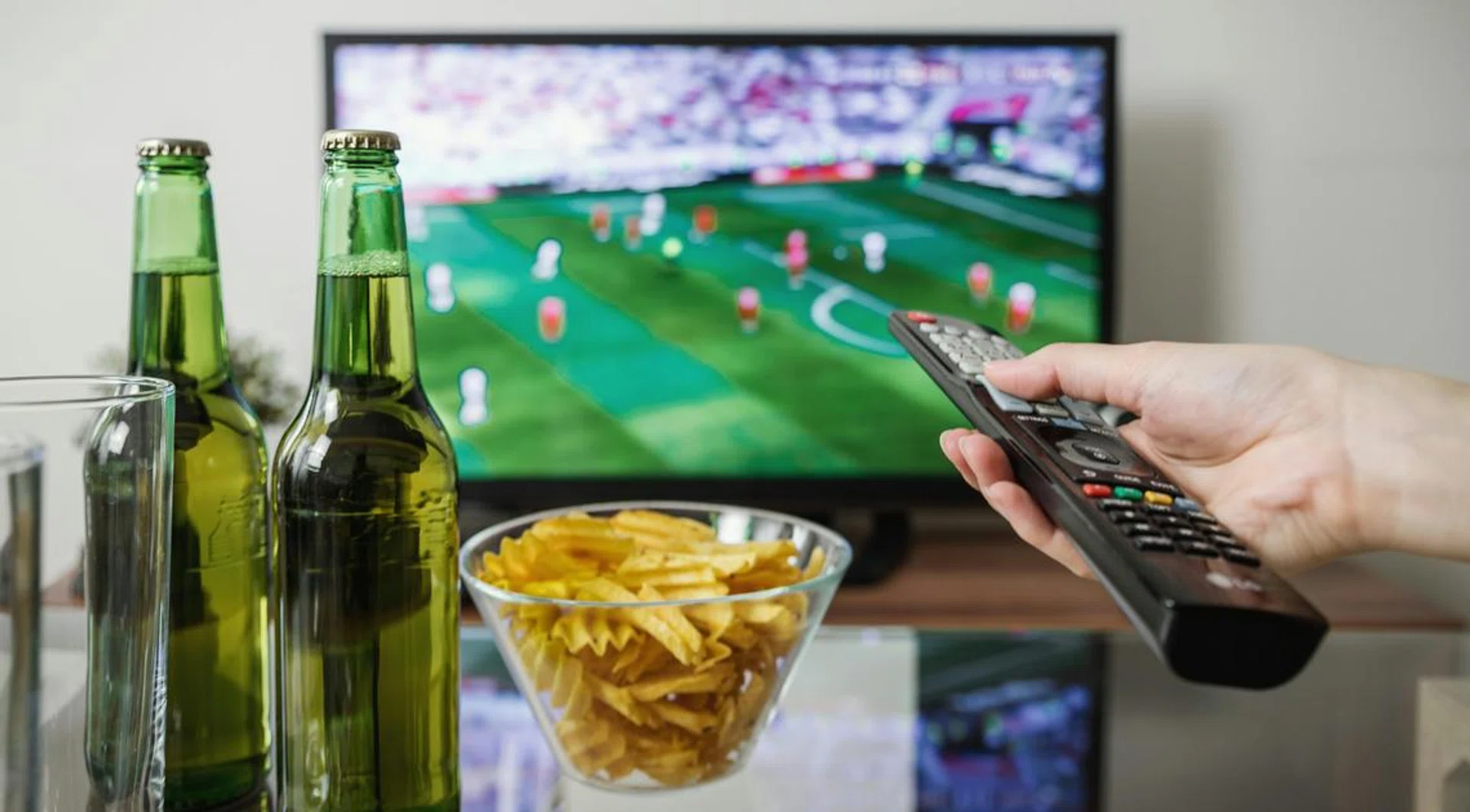 A TV with a high refresh rate can improve your match experience