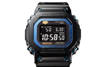 The new G-Shock MRG-B5000BA-1 Ao-zumi (Image source: Casio)