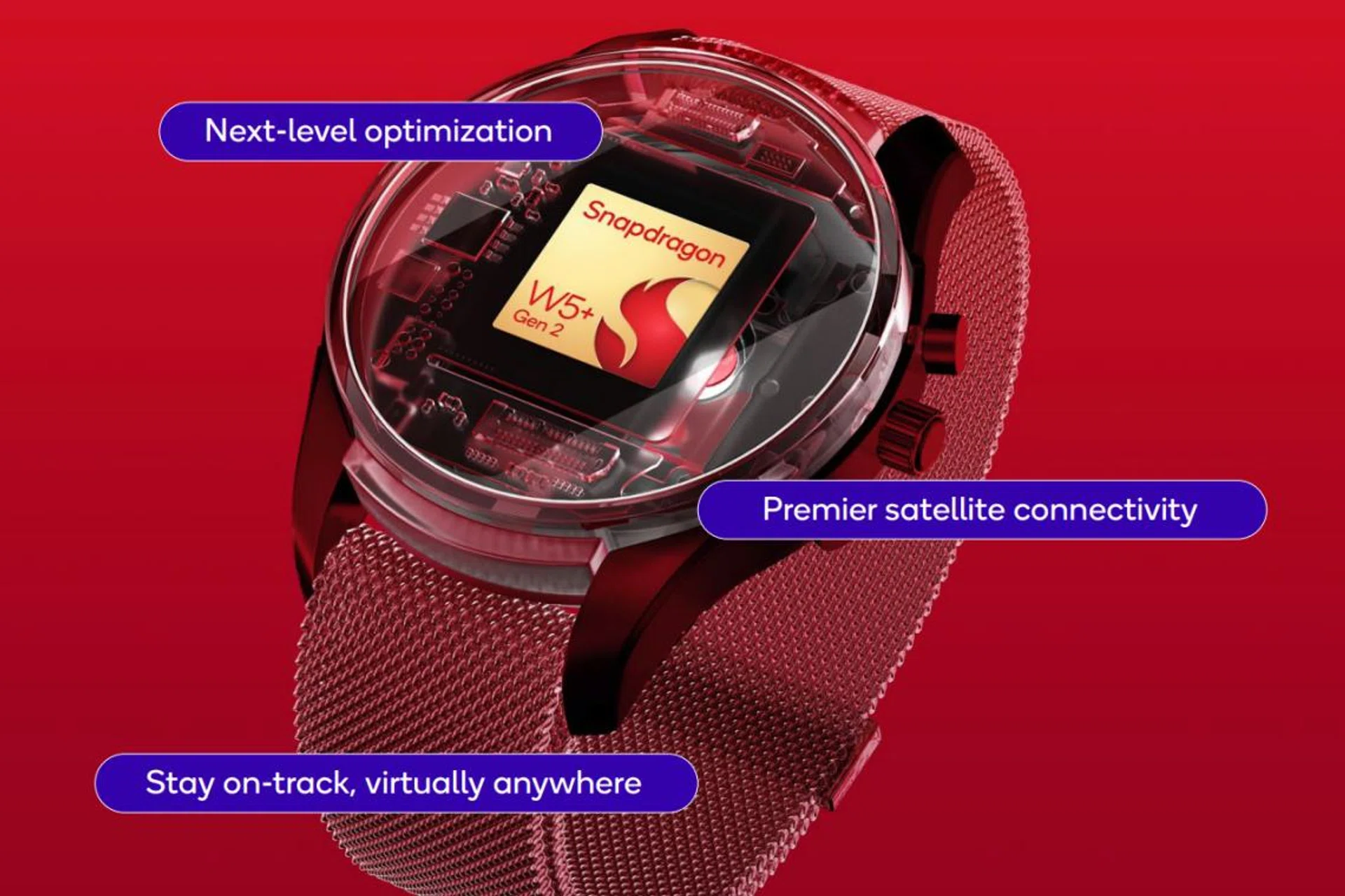 The Qualcomm Snapdragon W5+ Gen 2 platform.