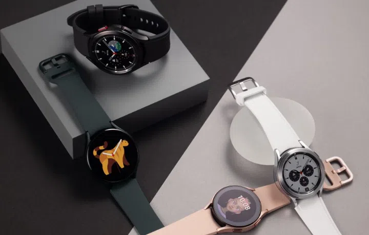 The Samsung Galaxy Watch4 Classic series. Image courtesy of Samsung. 