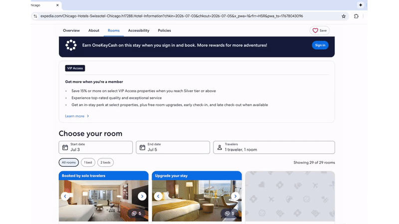 Plan your trip right from your browser. 
