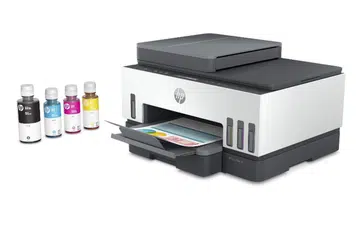 The inks can be kept up to two years in the printer. Image source: HP. 