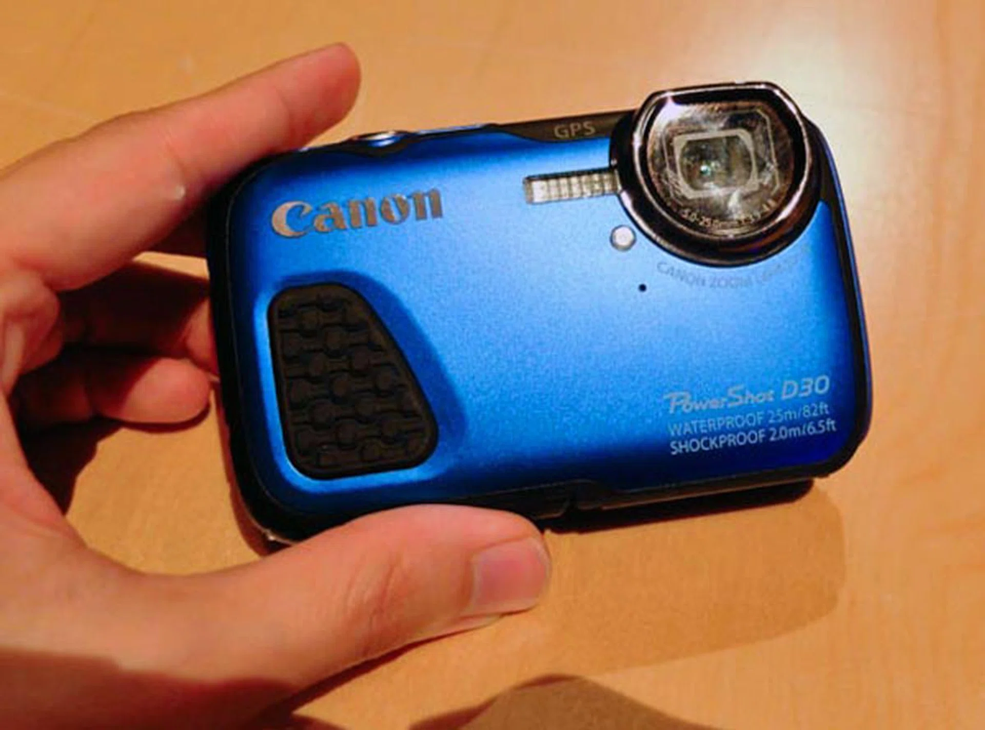 Built to take you to your limits - the PowerShot D30.