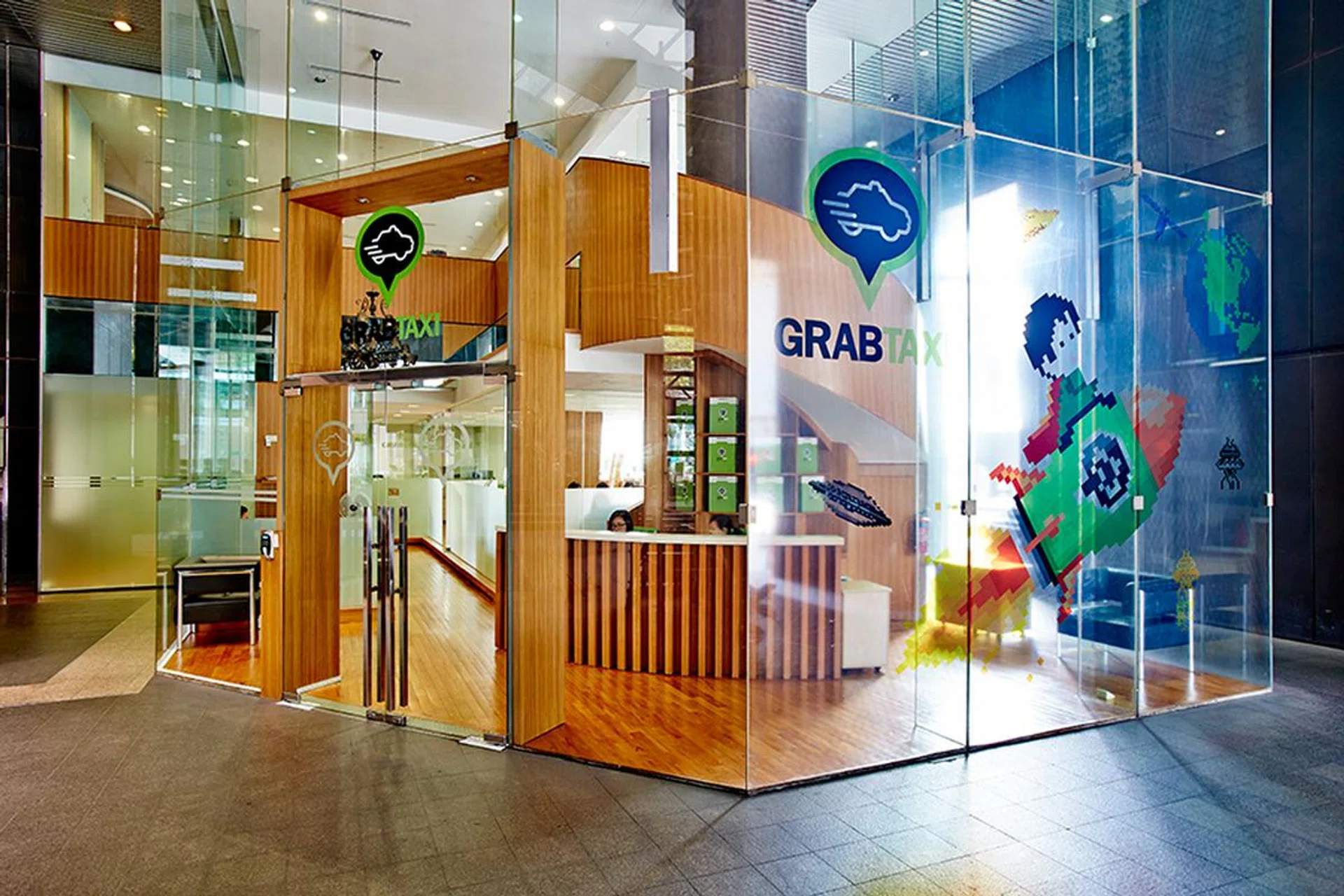 Grab reception