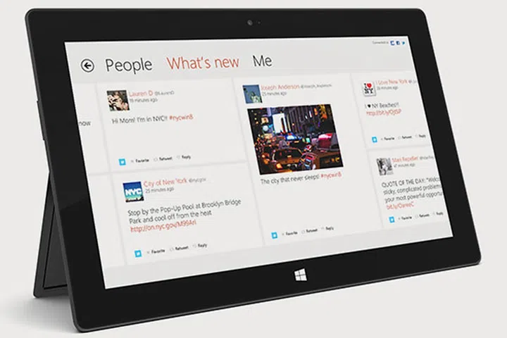 Is Microsoft working on a smaller Surface tablet? We think so. (Surface RT; Image source: Microsoft.) 