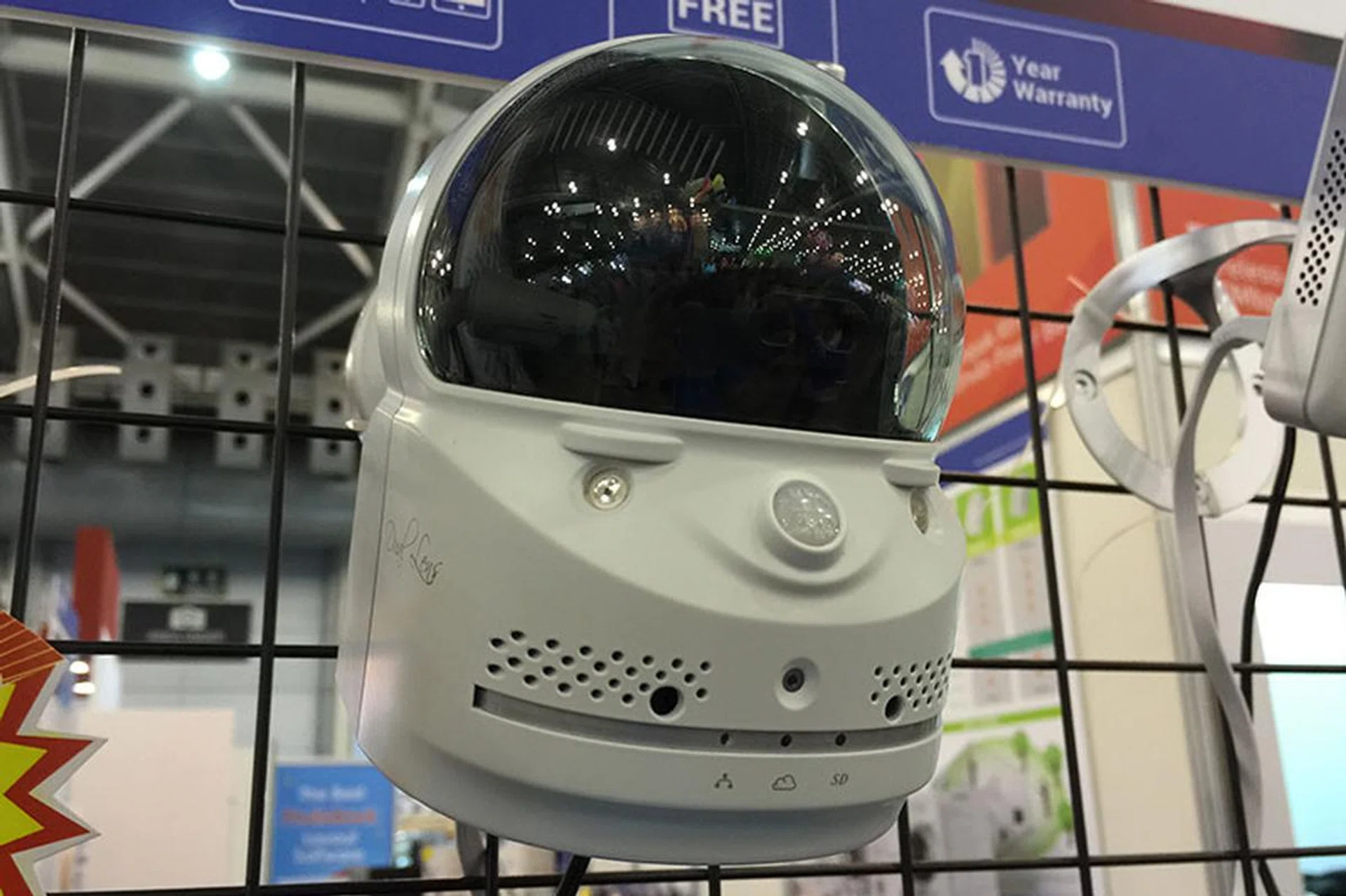 The Prolink PIC1007WP is a true play & play wireless IP camera with pan/tilt/zoom functions. It also supports a 720p resolution. At the PC Show, it's going for $249, down from the usual $299.