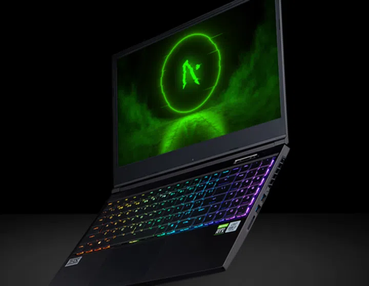 Aftershock Apex 15X Gaming Laptop