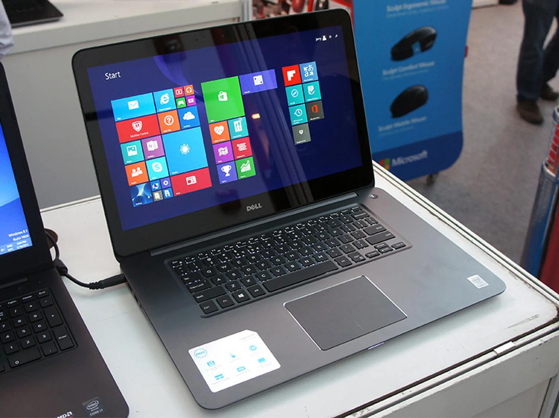 Looking for a notebook with a 4K display? Dell has got you covered with its new Inspiron 15 7000. It is powered by Intel's new Core i7-5500U processor(2.4GHz, 4MB L3 cache) and has 16GB of RAM, 1TB HDD and discrete AMD Radeon R7 M270 graphics with 4GB of DDR3 framebuffer. It is priced at $1,999 and comes with a free Bluetooth speaker.