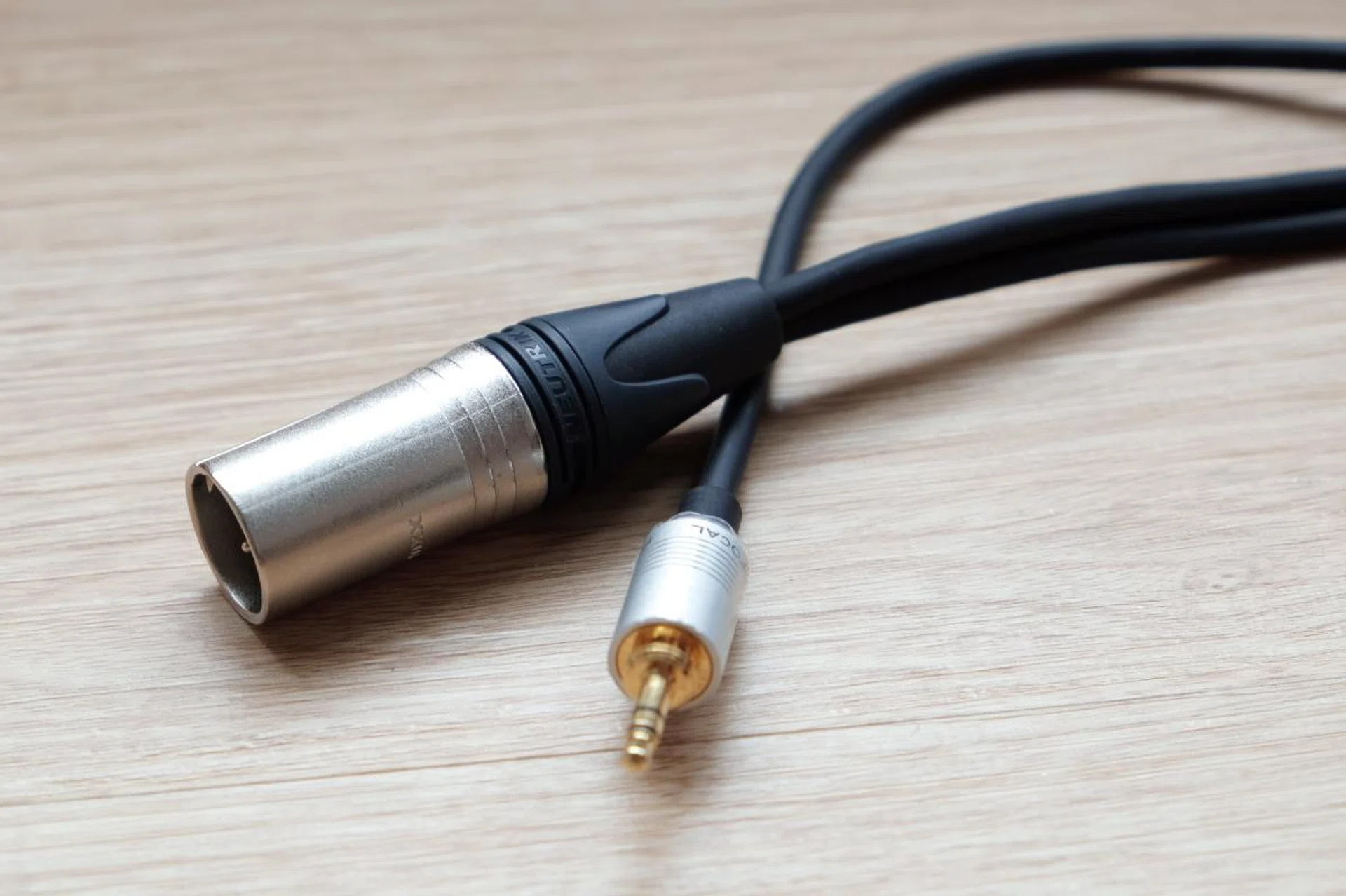 The cables feel solid but are also heavy and not very pliant.