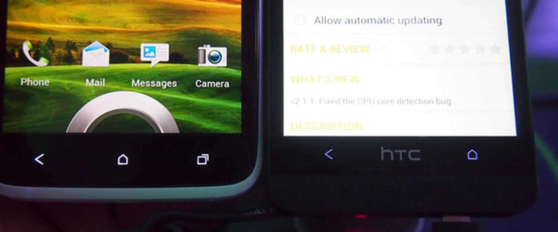 We don't know how HTC users will respond the change in the button layout on the One.