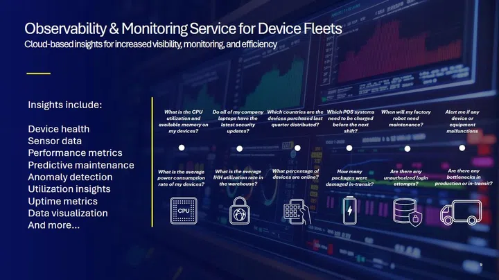 Examples of how Qualcomm Aware can add visibility across various industry types. Image: Qualcomm.
