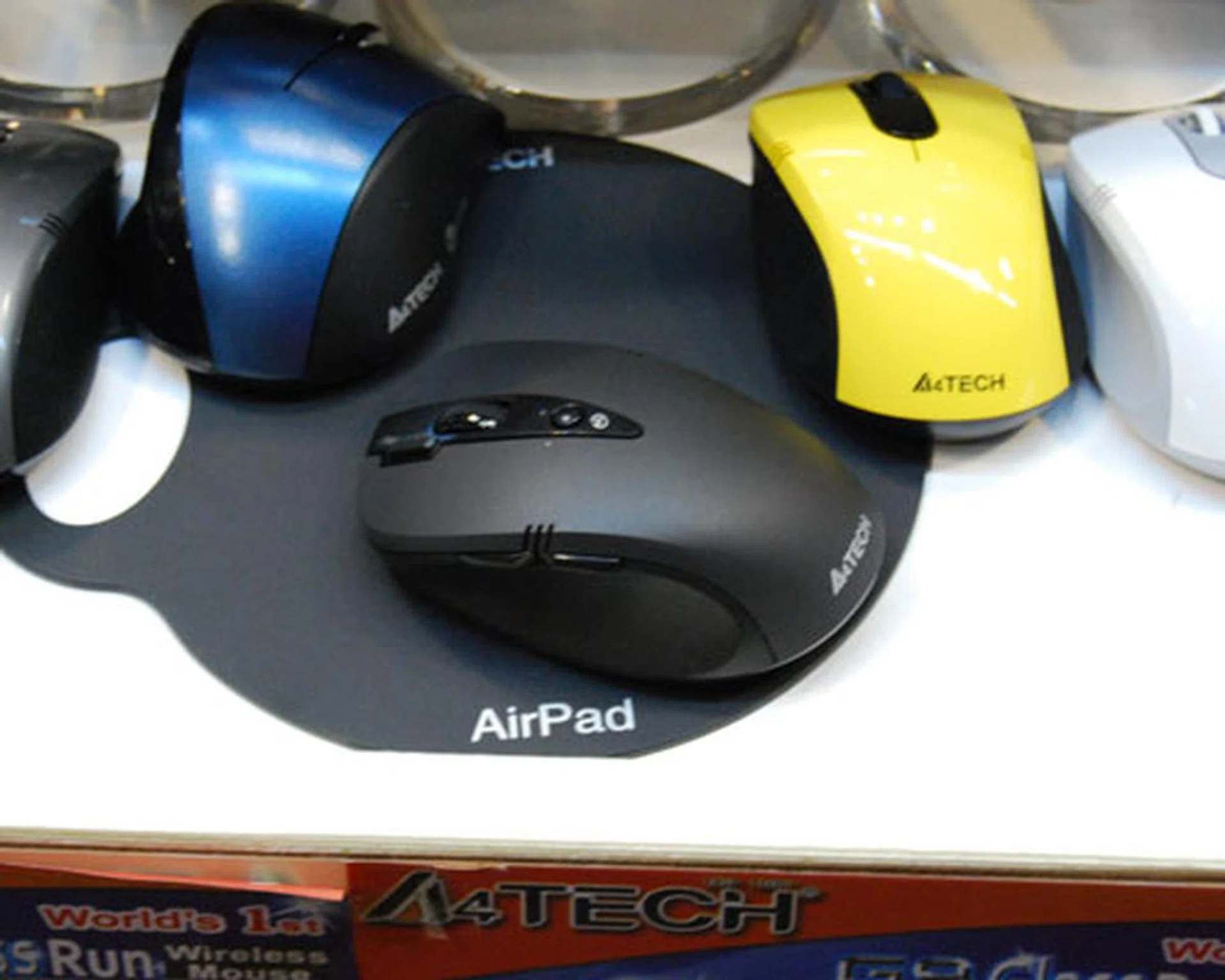 Not content with just clicking on your presentations with your mouse? The A4 Tech G10 MeetingMan has a built in laser pointer for you presentation needs, at only $99 and 50% off for the second unit purchased!