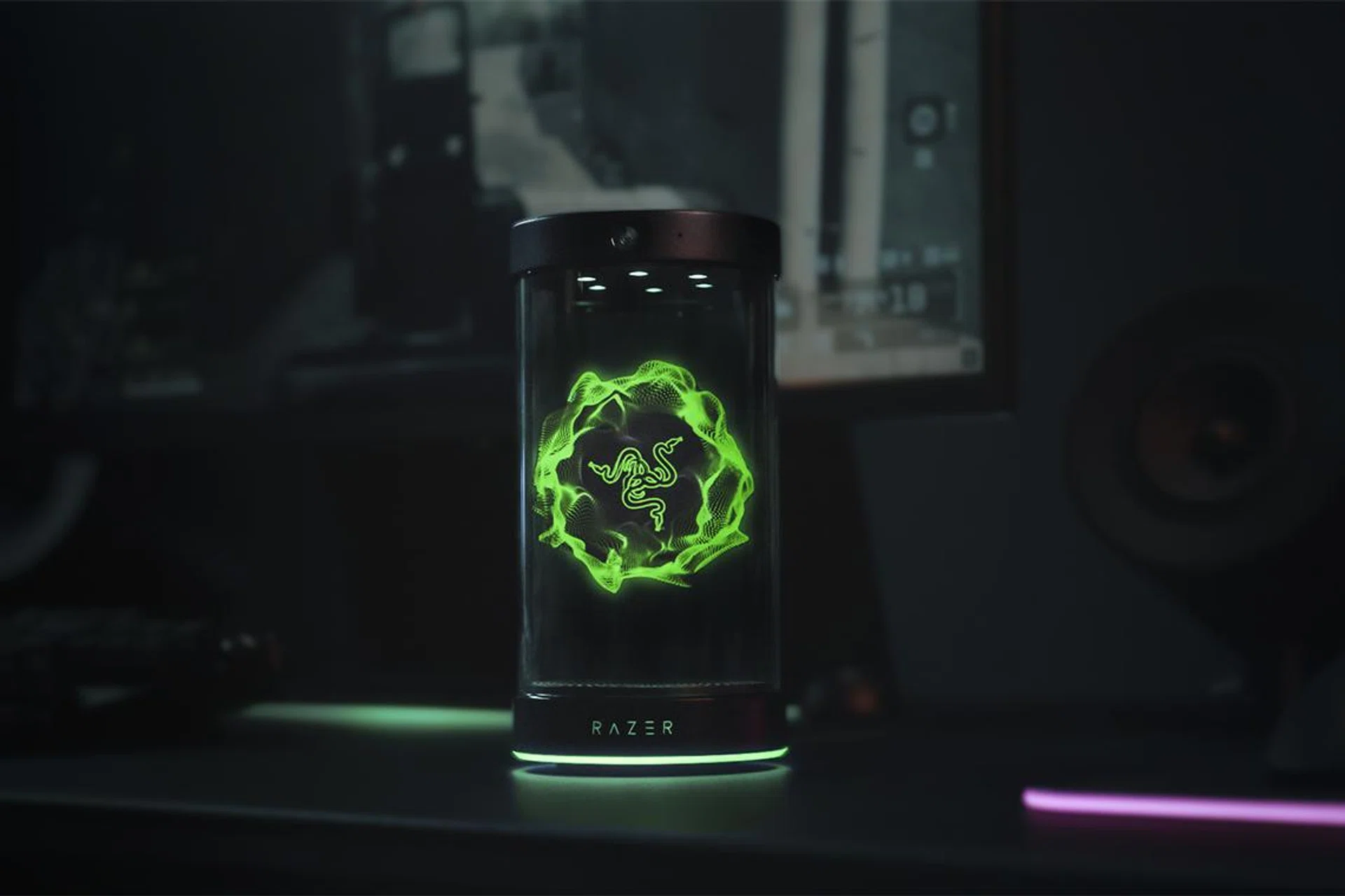 Project Ava is the star of the show, and has evolved from its original AI esports pitch into a full assistant. Image: Razer.