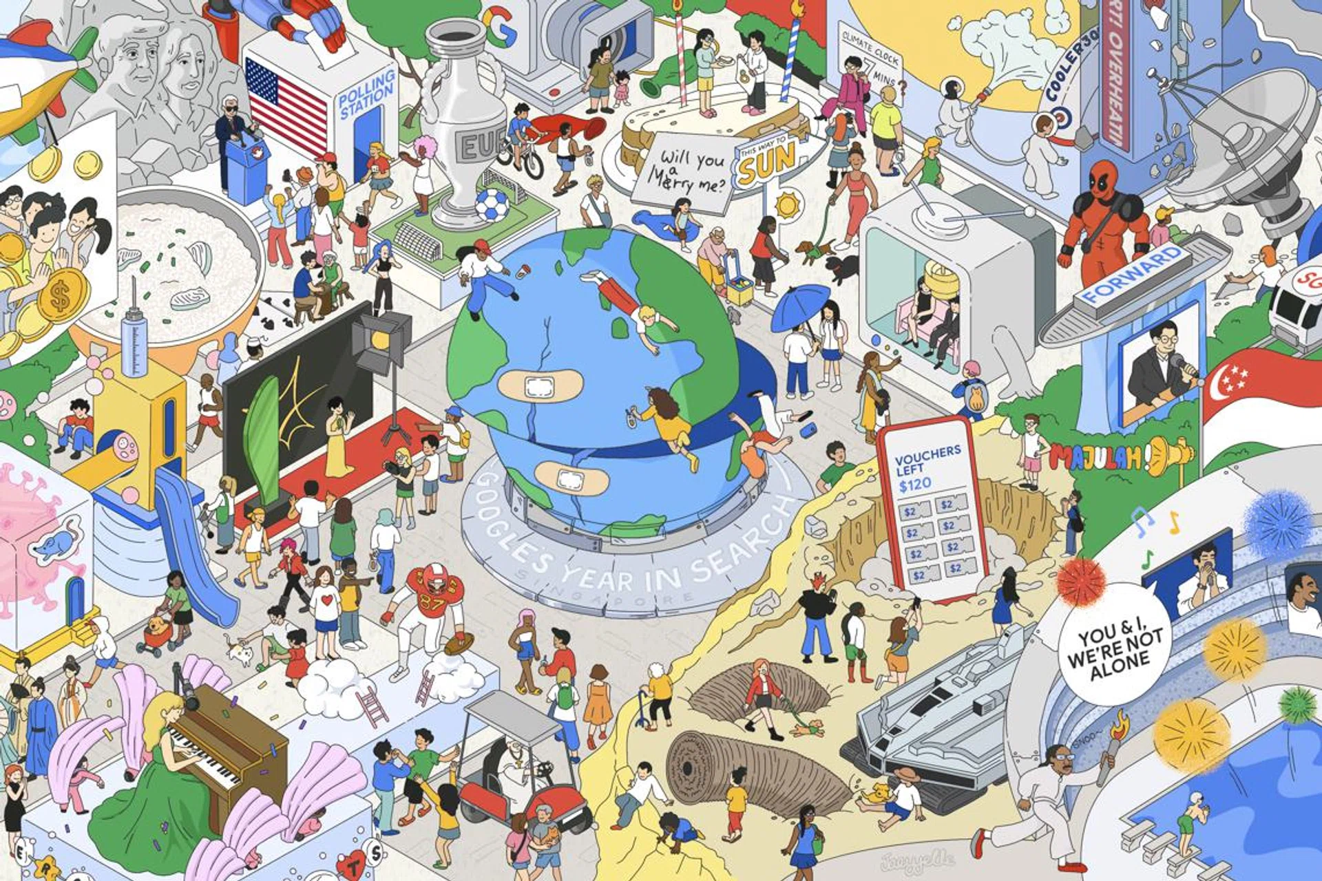 Google Year in Search 2024. Photo: Google.