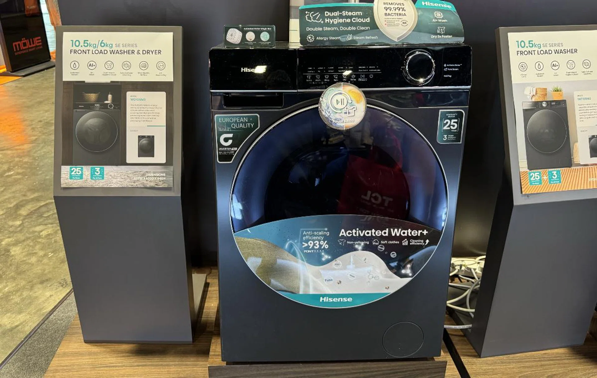 Get clean clothes easily. Photo: HWZ.