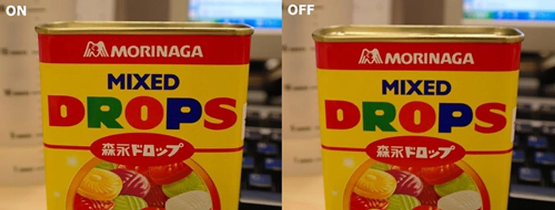 Both photos were taken at 1/5 sec, 25mm, F4.3, ISO 100 with the only variable being the OIS setting. While shooting with the OIS on, the image appeared to be slightly sharper. Click for bigger image.